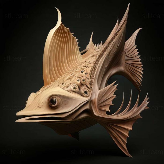 3D model Pterygoplichthys pardalis (STL)